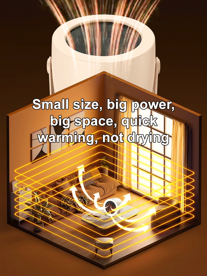 2026 New Fast-Heating Silent Fan Heater