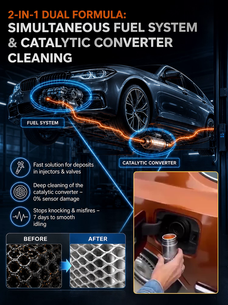 🚀 TÜV & DEKRA Certified PEA Fuel Additive – Save Up to 50% Fuel & Dissolve 10 Years Carbon Deposits – 100% Safe for E5/E10 Engines + 30-Day Risk-Free Trial, Money-Back Guarantee & 10x Quality Refund