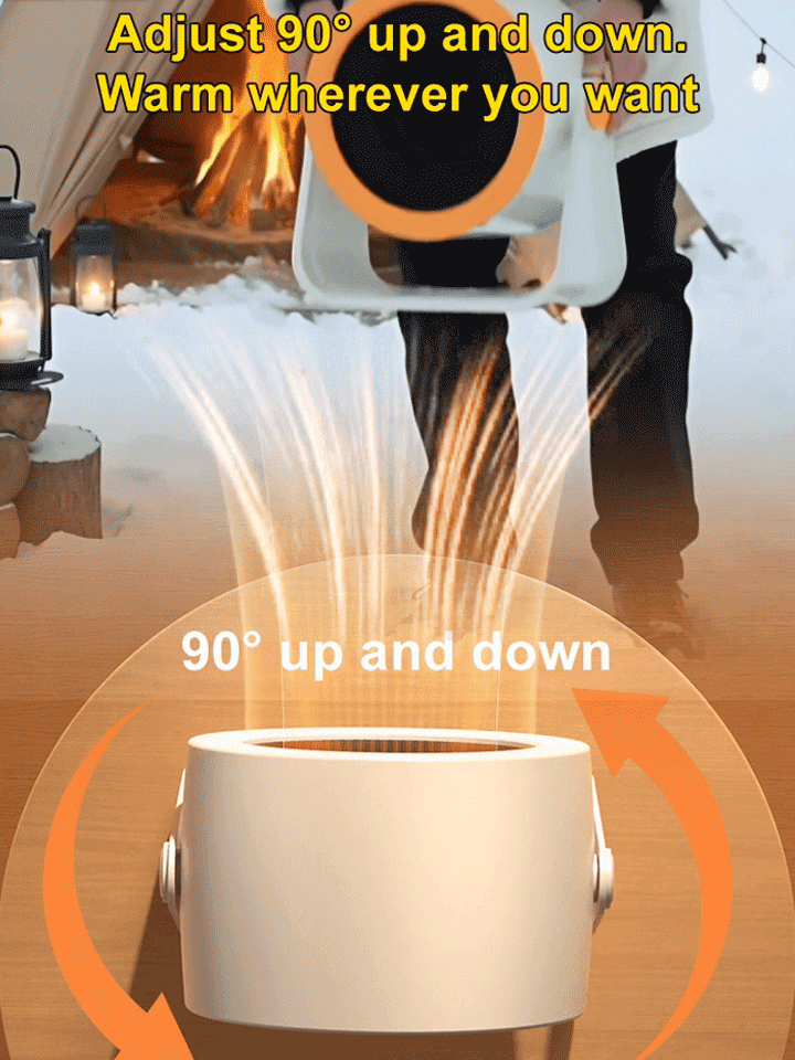2026 New Fast-Heating Silent Fan Heater