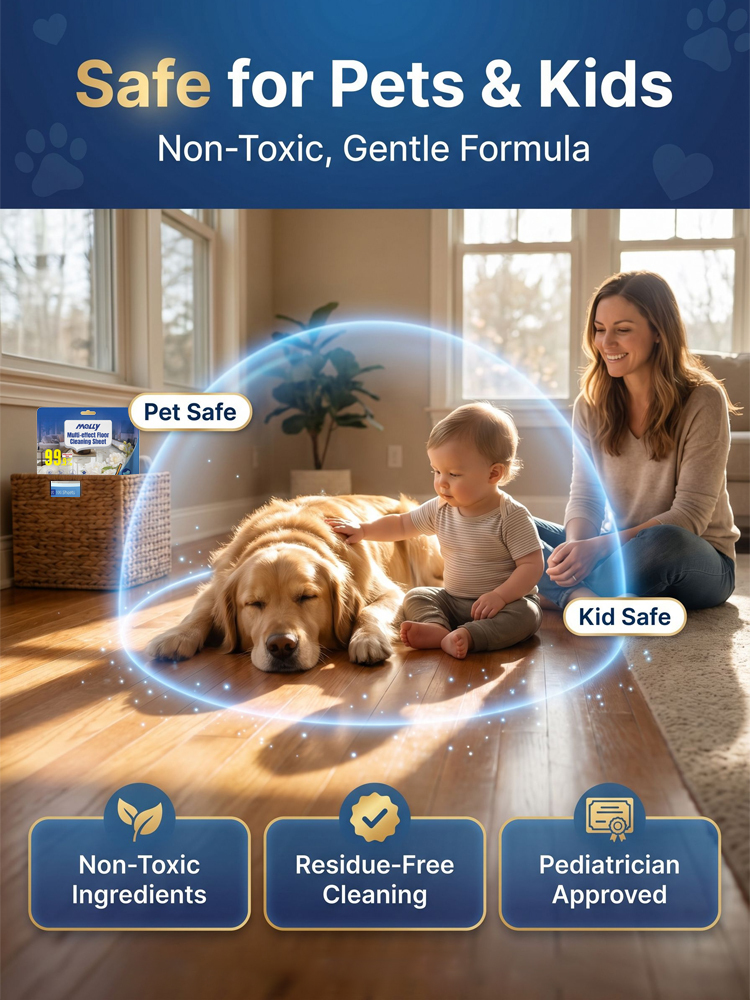【Limited Time: Buy One, Get One Free】Multi-purpose floor cleaning tablets【Buy Once, Lasts a Year!Combines cleaning, antibacterial action, maintenance, and deodorizing in one!】