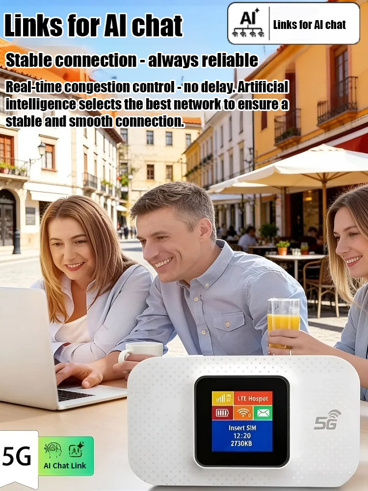 Unlimited 5G High-Speed Portable WiFi - Ready to Use