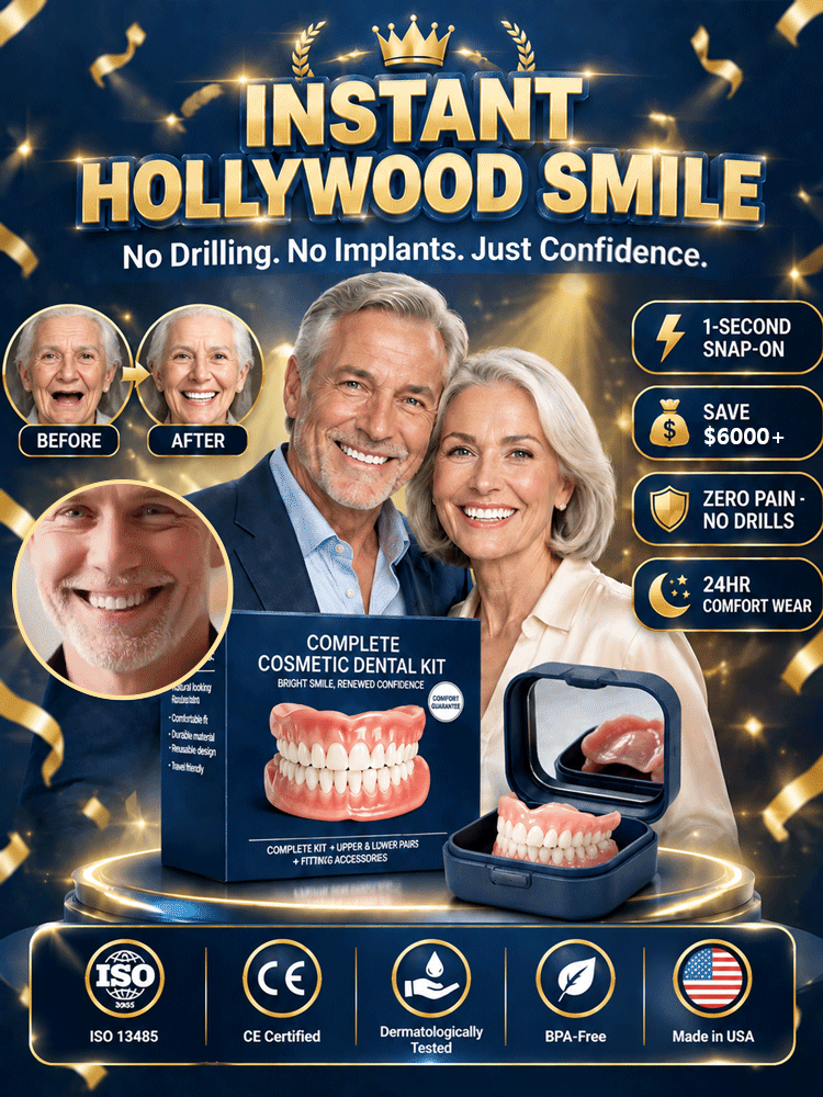 Medical-grade cosmetic dentures