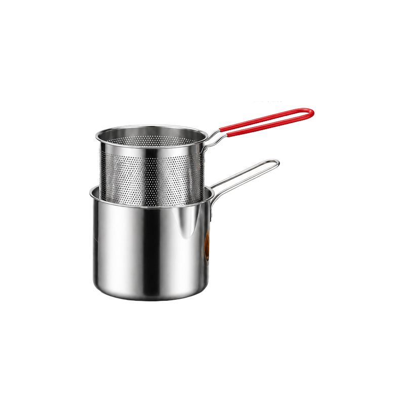 【Super Super Super Fuel-Saving】304 Stainless Steel Multi-Purpose Deep Frying Pan
