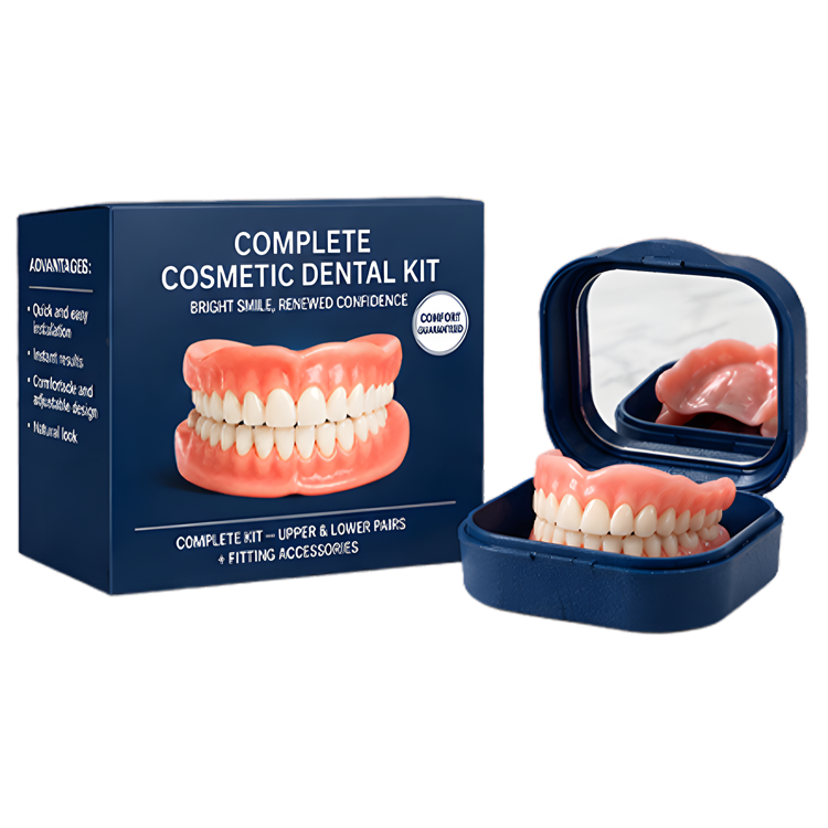 Medical-grade cosmetic dentures