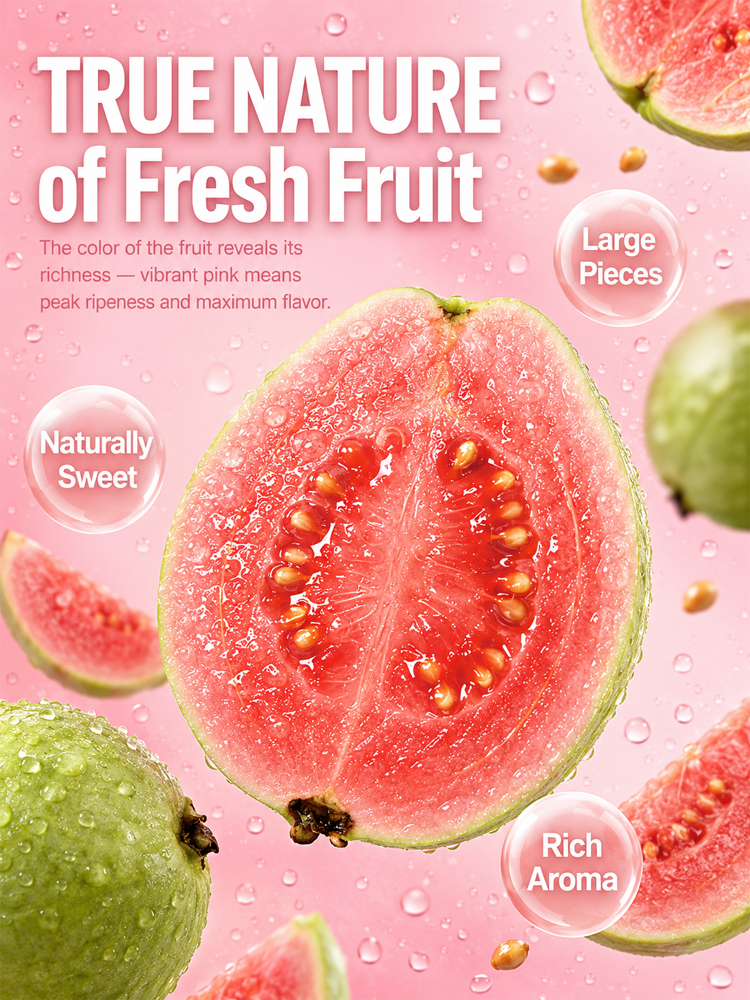 Sugar-free organic red guava chips【Made from 100% natural red guava, with multiple safety certifications, suitable for everyone!】