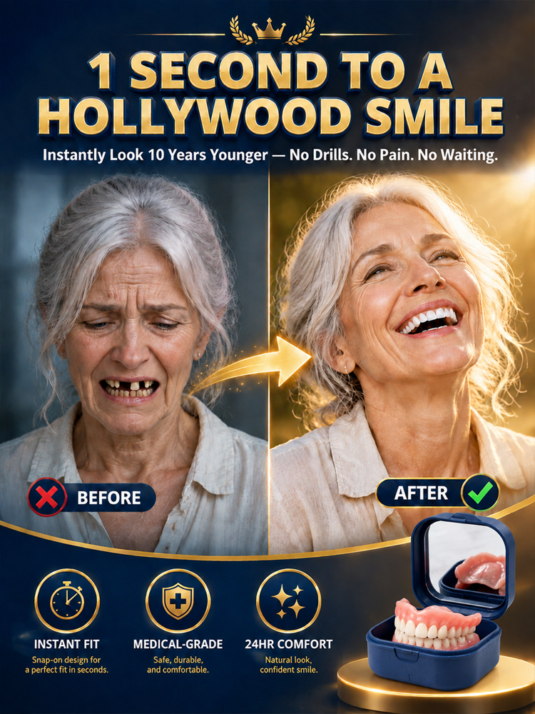 Medical-grade cosmetic dentures