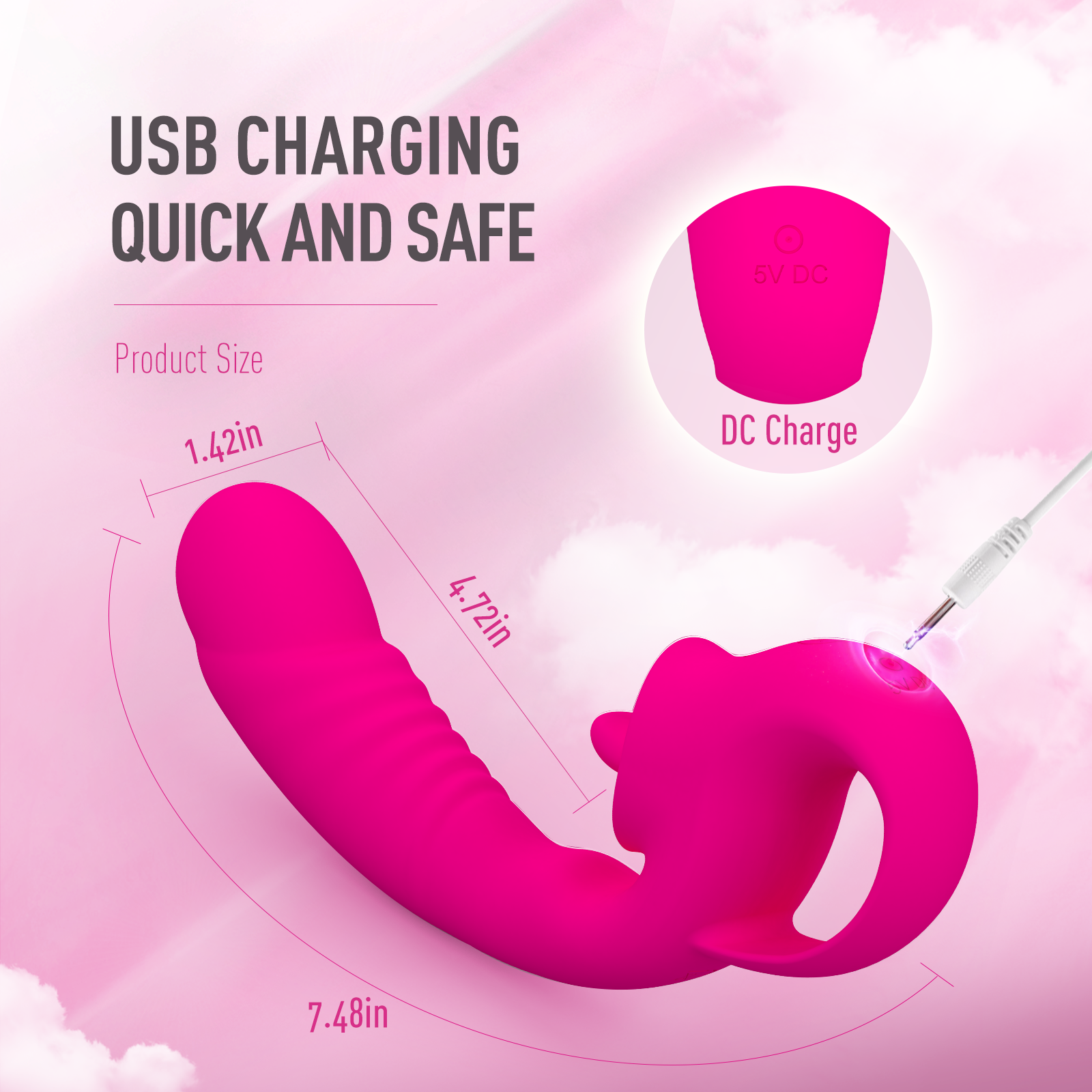 Clitoral Licking G-spot Vibrator