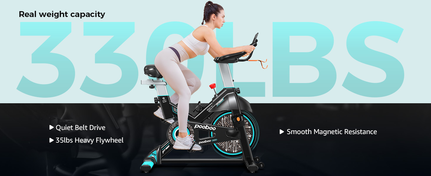 Magnetic exercise bike