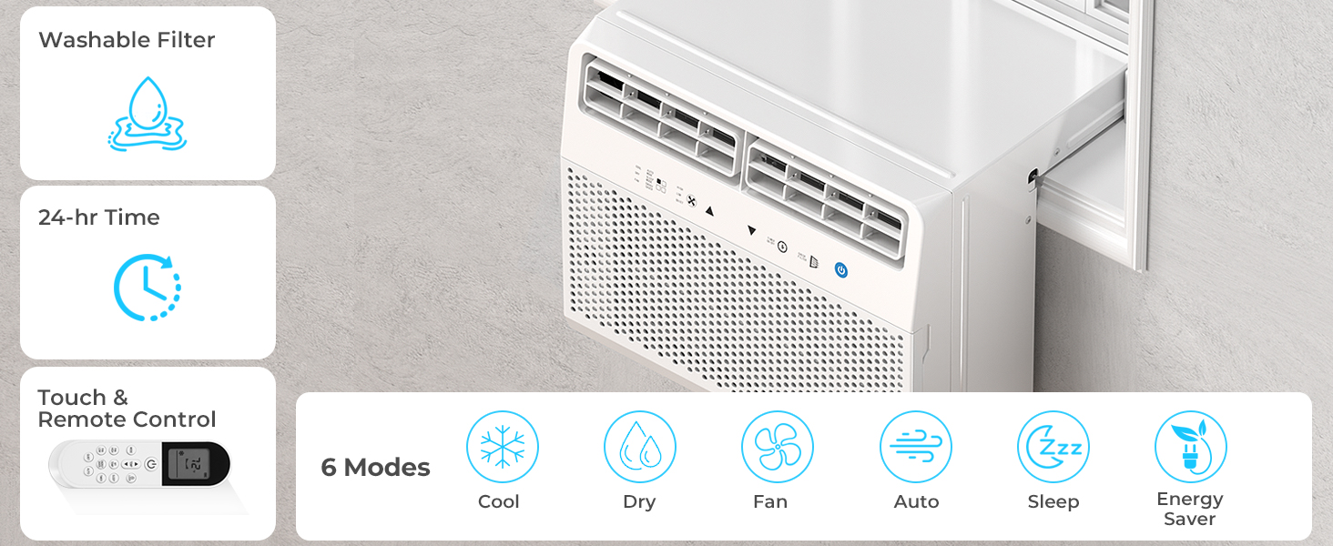 Energy Saving Window Air Conditioner