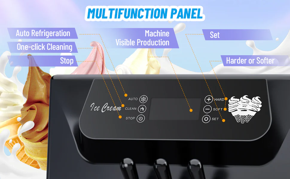 Ice Cream Machine Countertop Design
