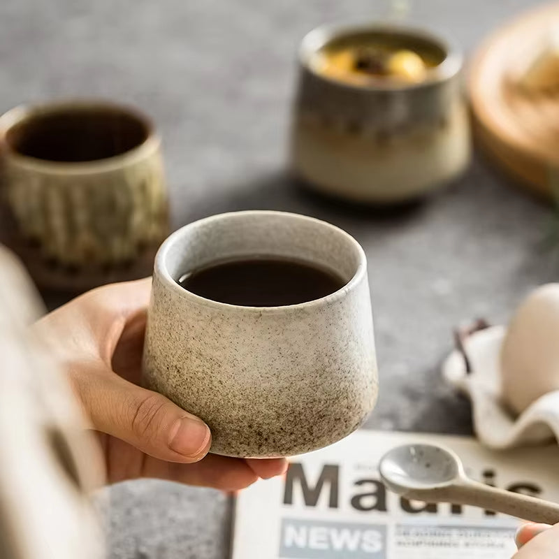 Medieval Ceramic Tankard Mug – Rustic Fantasy-Inspired Drinkware