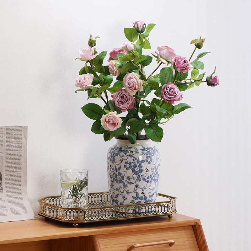 Vintage Blue & White Porcelain Vase – Timeless Classic Home Accent