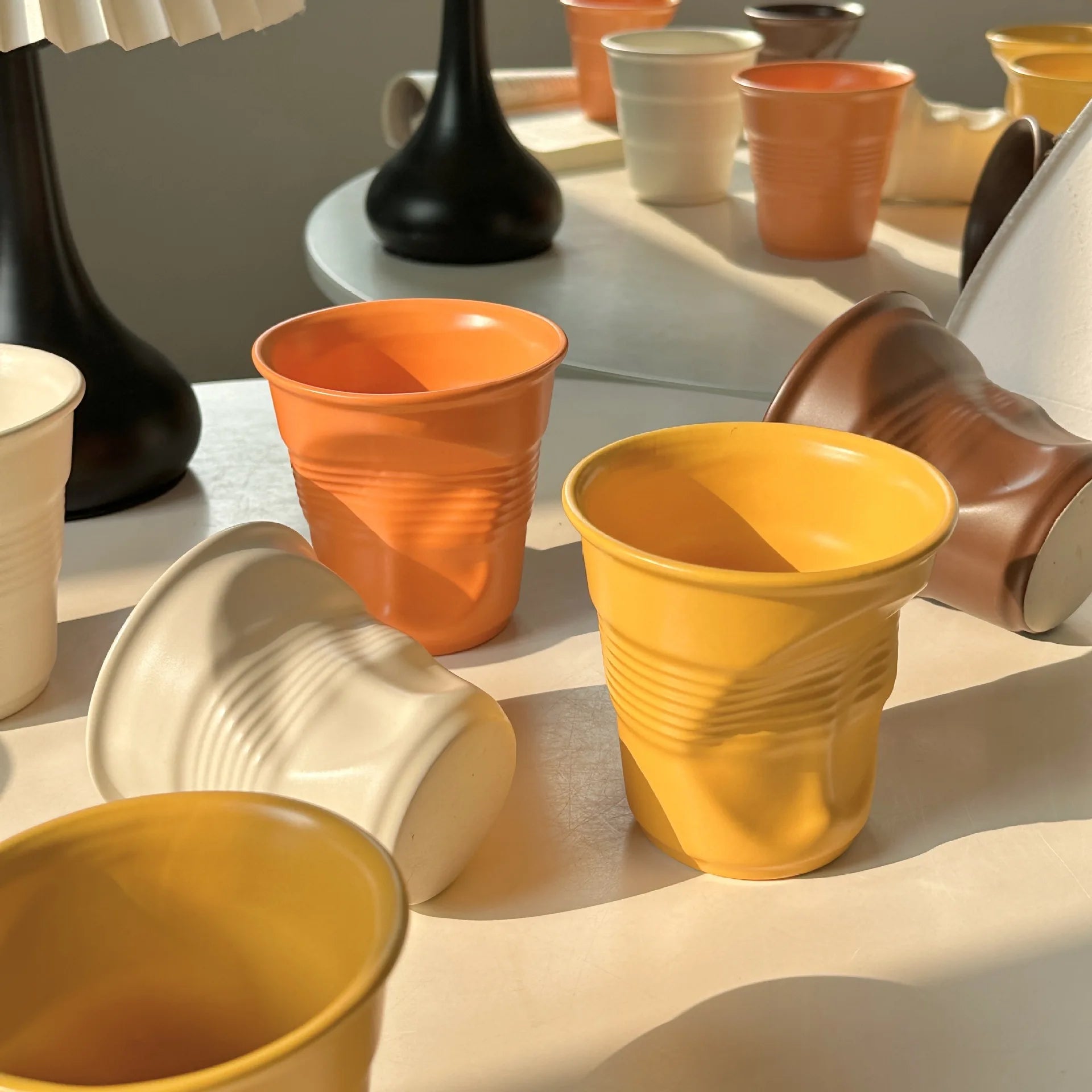 Minimalist Hand-Thrown Ceramic Mug – Modern Handmade Pottery Cup