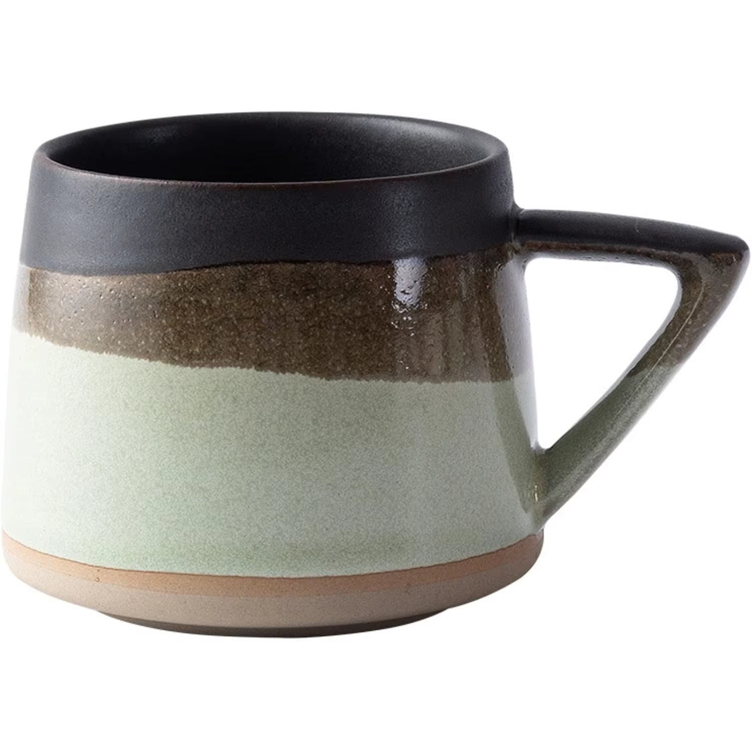 Galaxy Ceramic Mug & Rotating Saucer Set – Unique Cosmic Coffee Cup