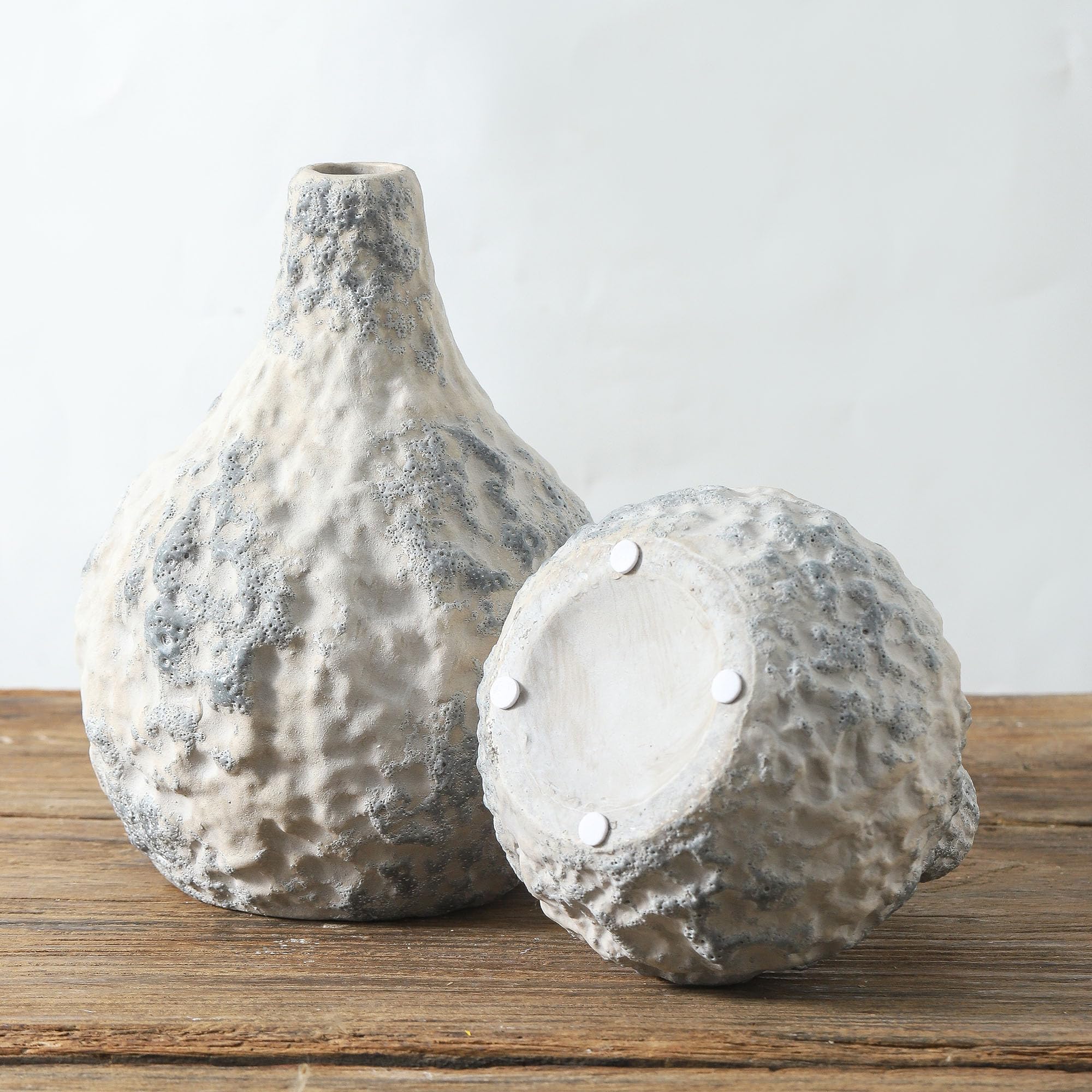 Matte Ceramic Boho Vases – Minimalist Textured Home Decor