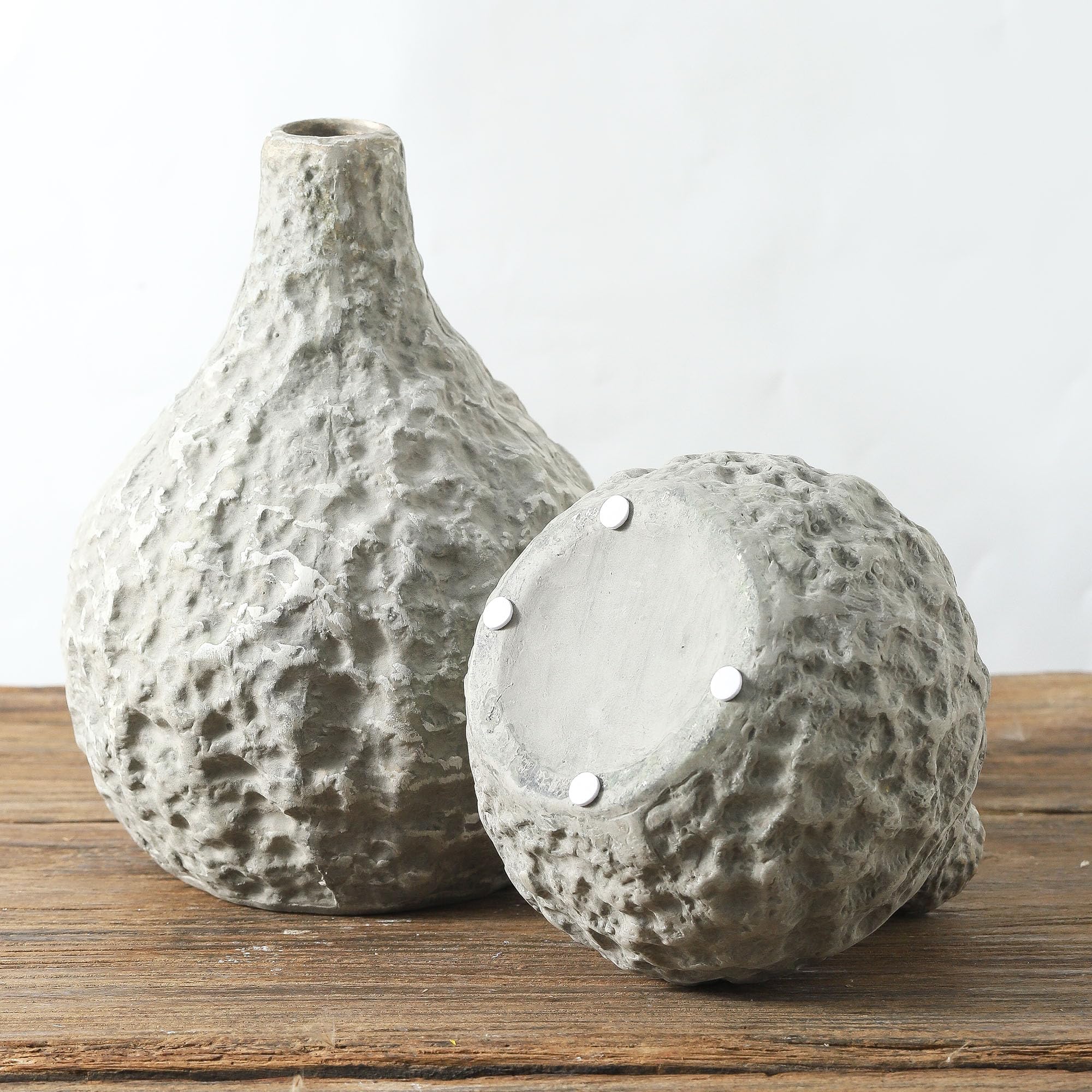 Matte Ceramic Boho Vases – Minimalist Textured Home Decor