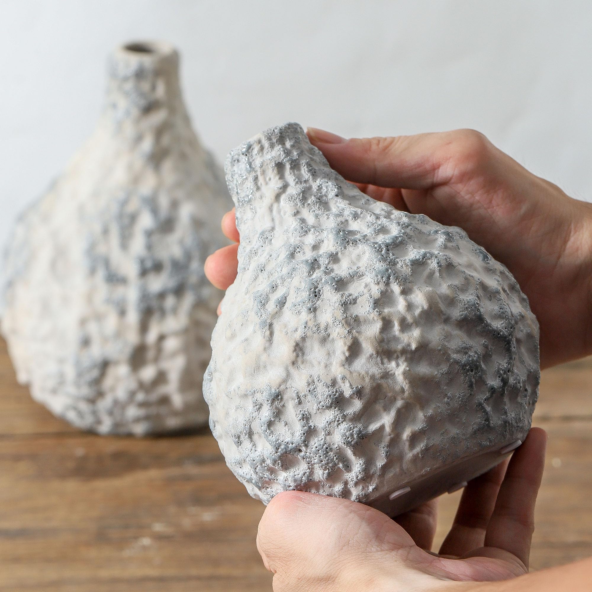 Matte Ceramic Boho Vases – Minimalist Textured Home Decor