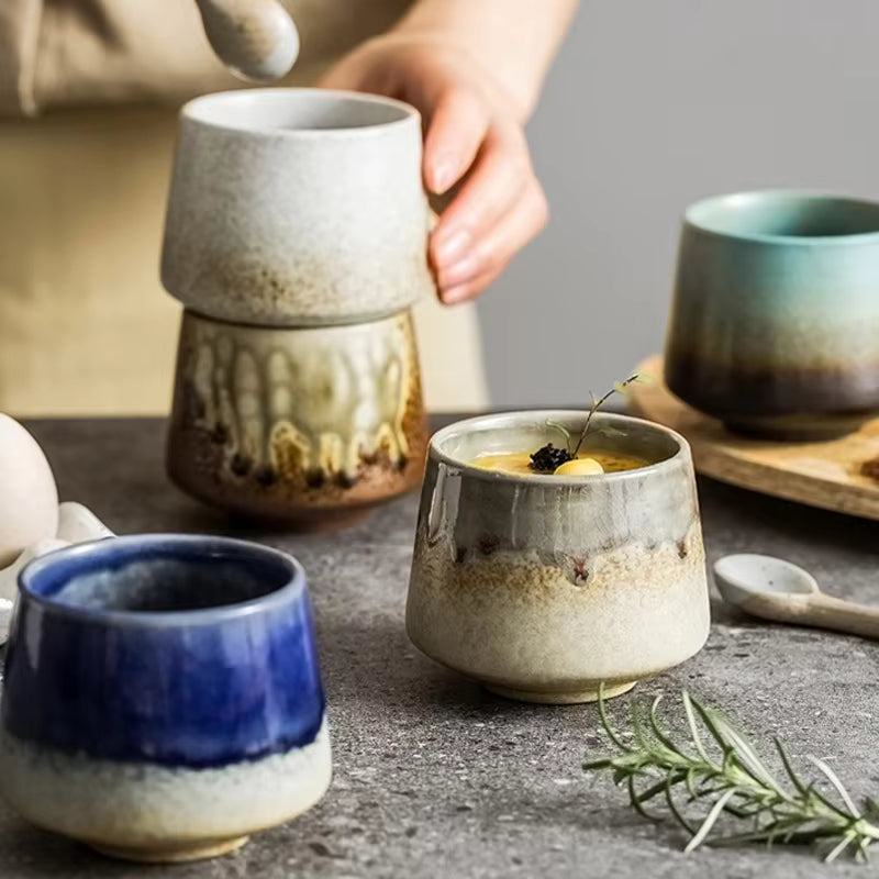 Medieval Ceramic Tankard Mug – Rustic Fantasy-Inspired Drinkware