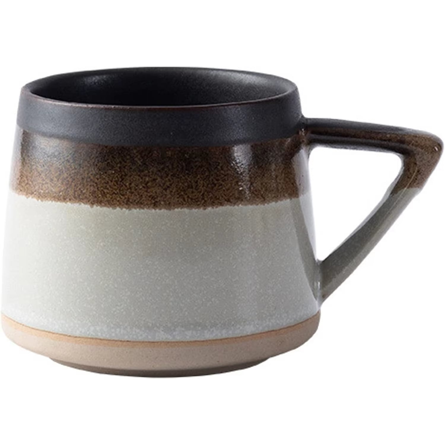 Galaxy Ceramic Mug & Rotating Saucer Set – Unique Cosmic Coffee Cup