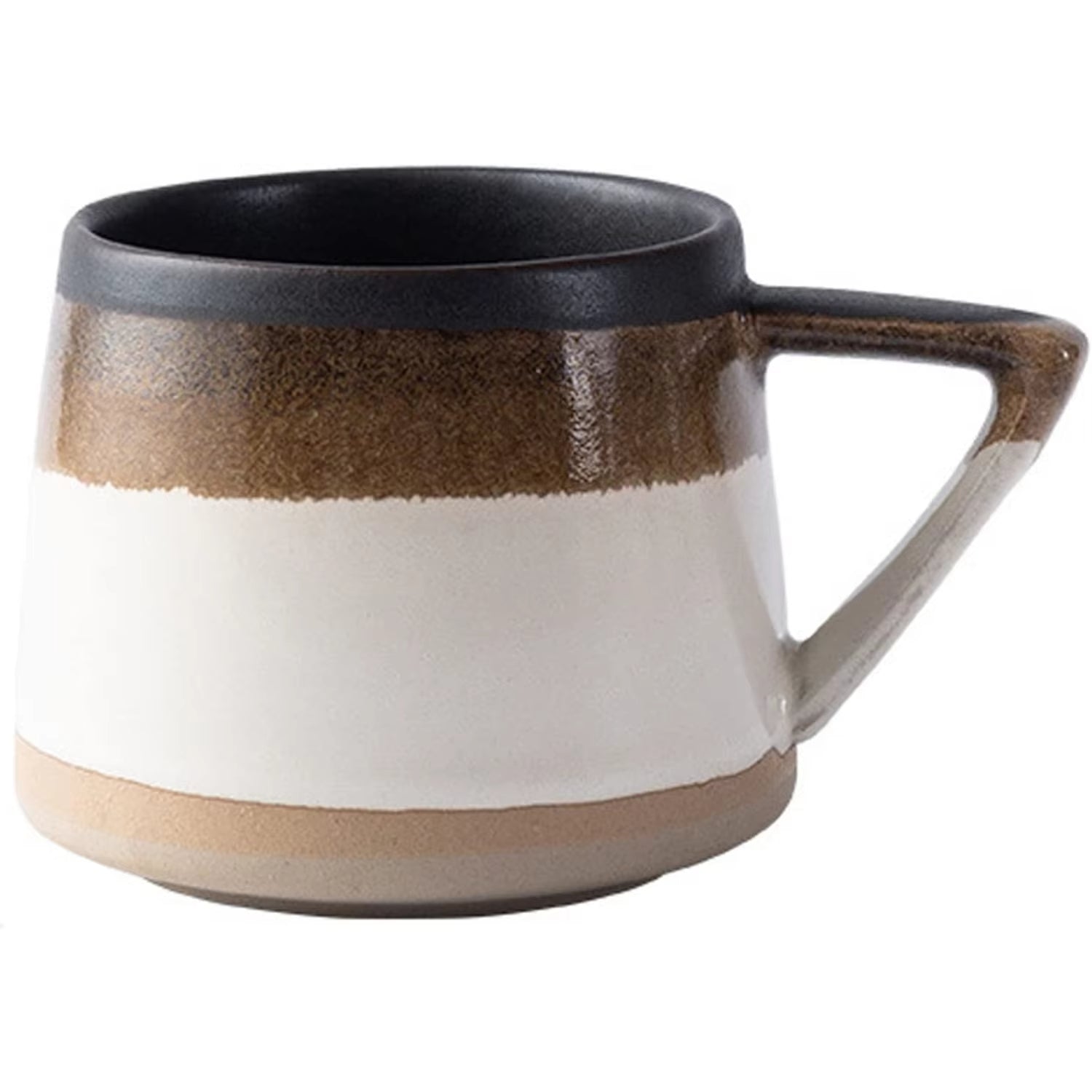 Galaxy Ceramic Mug & Rotating Saucer Set – Unique Cosmic Coffee Cup