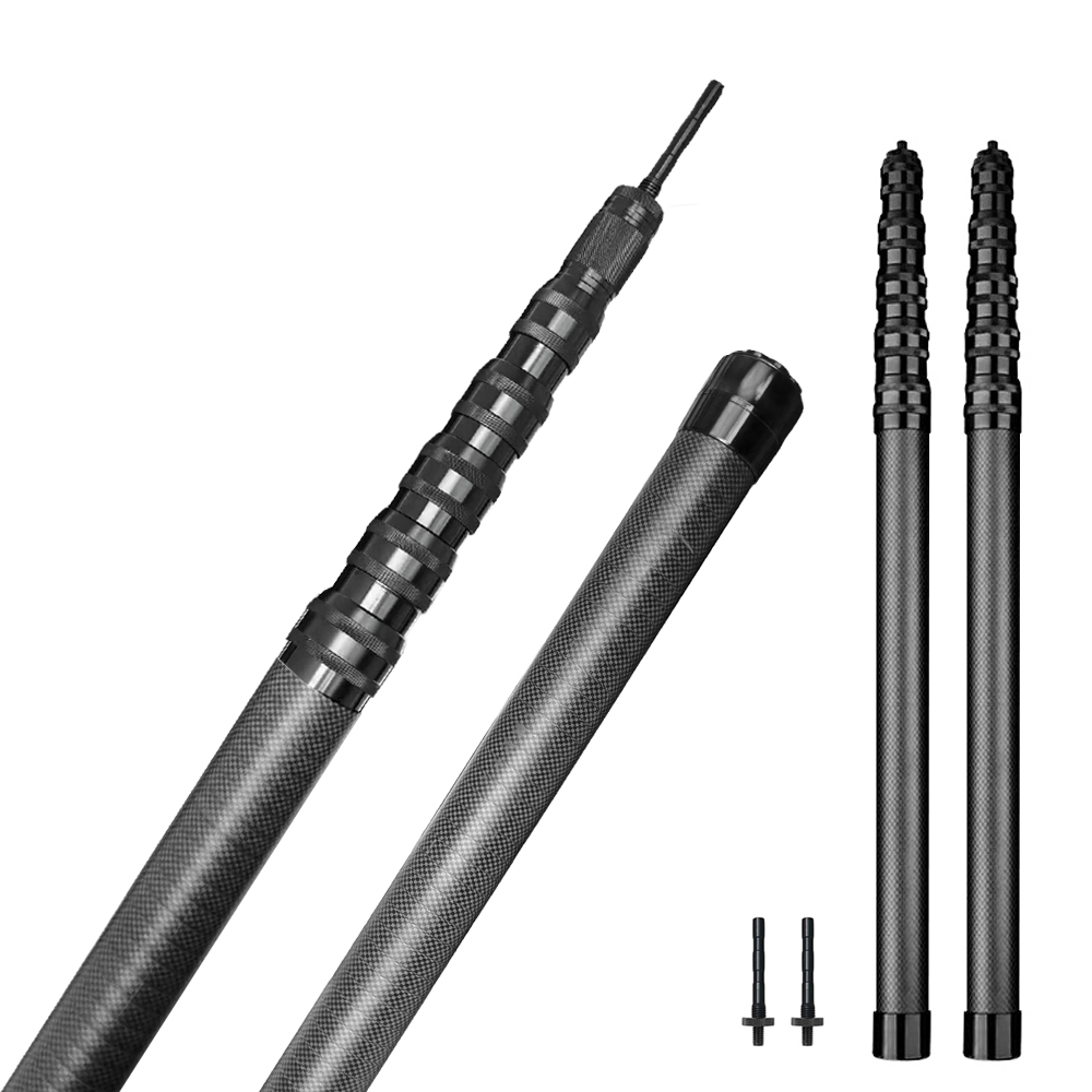 Telescoping Heavy Duty Carbon Fiber Tarp Poles