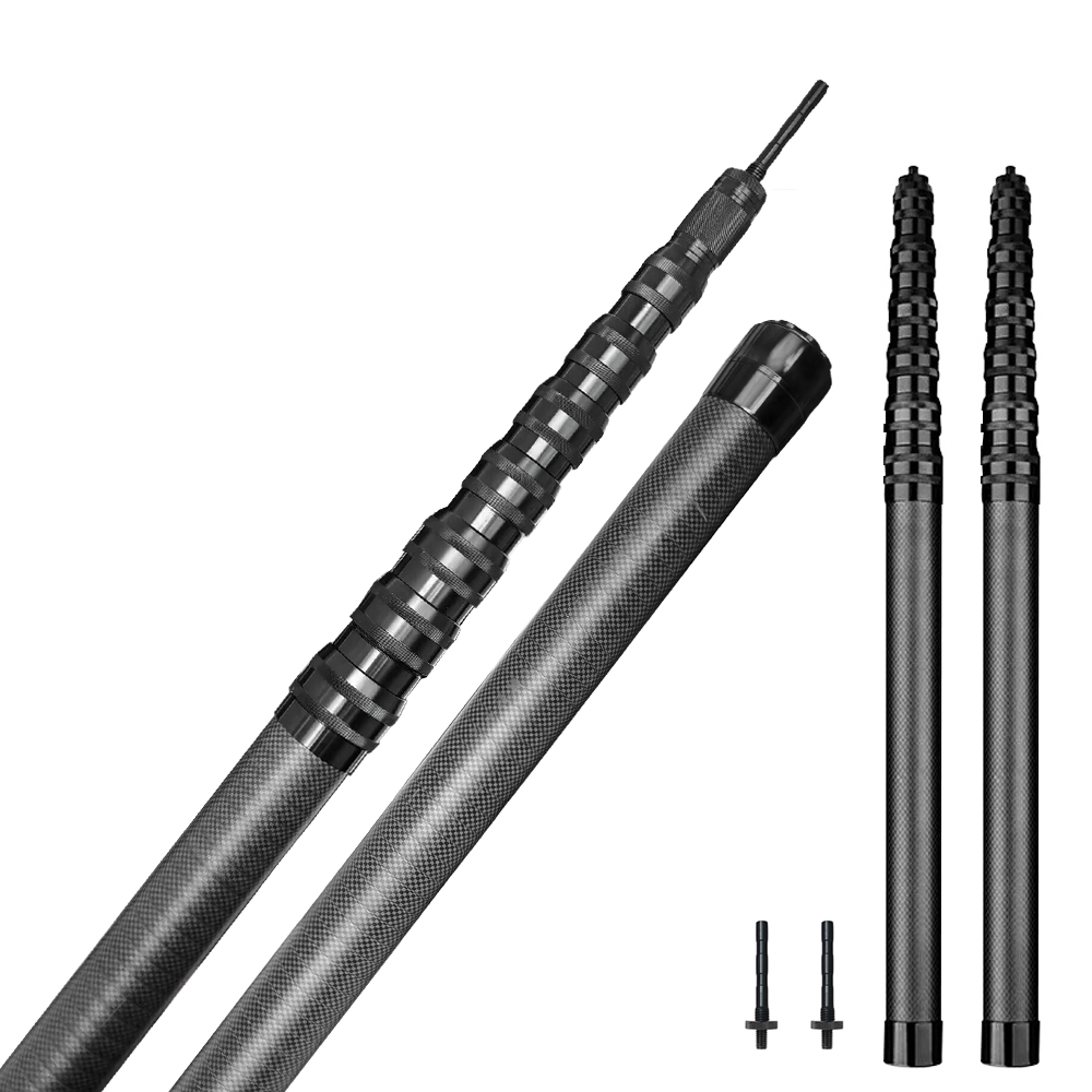 Telescoping Heavy Duty Carbon Fiber Tarp Poles