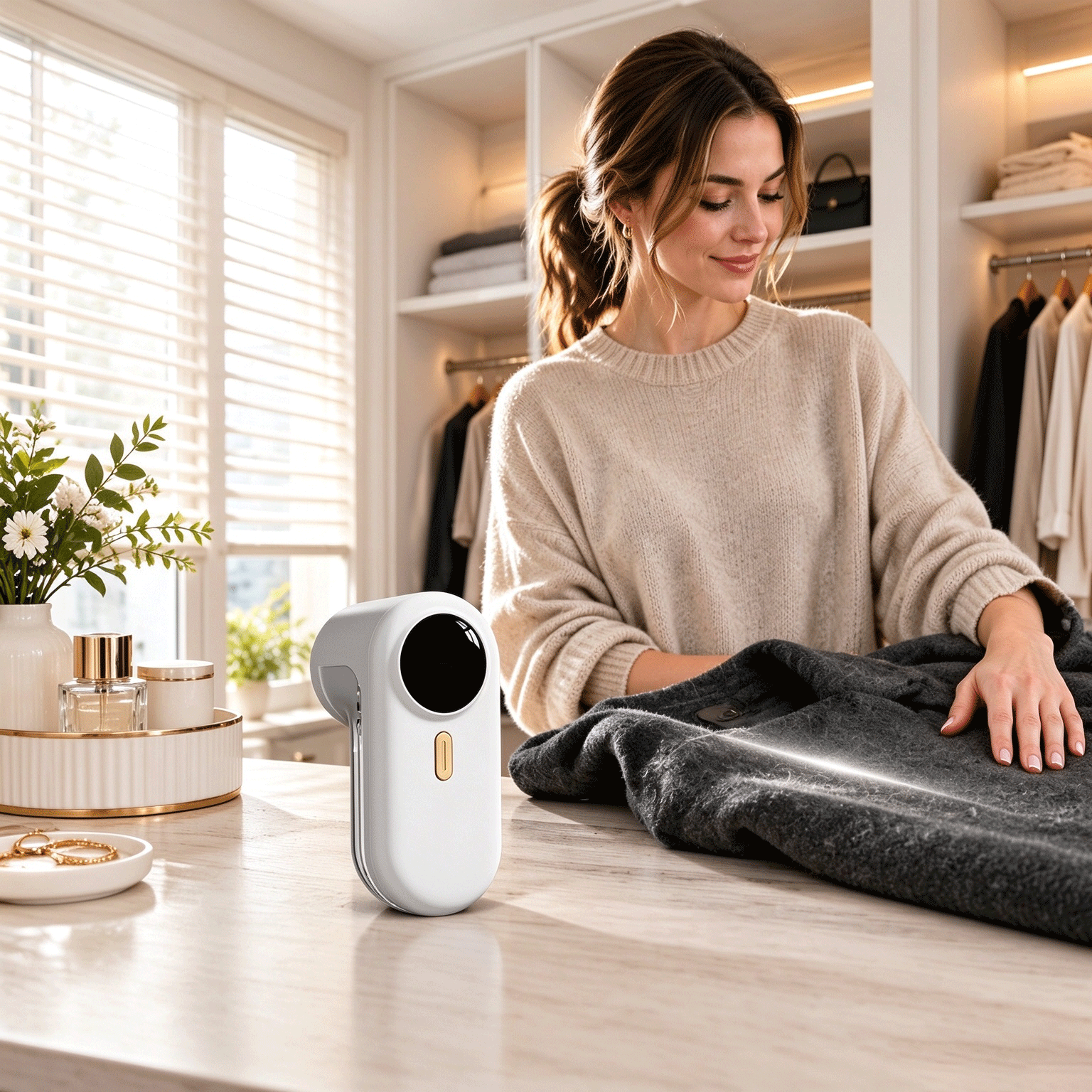 Powerful Suction Electric Lint Remover For Fabric Clothes