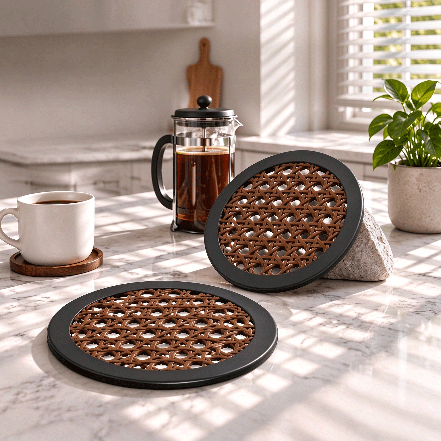 Vintage Style Heat Resistant Anti-scald Dining Table Mat Pad