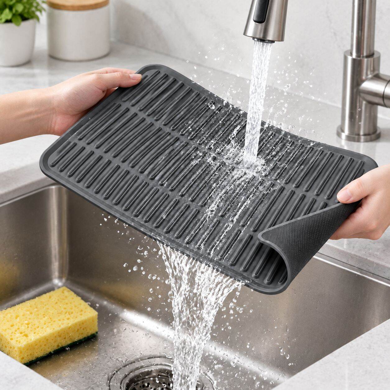 Water filter pad