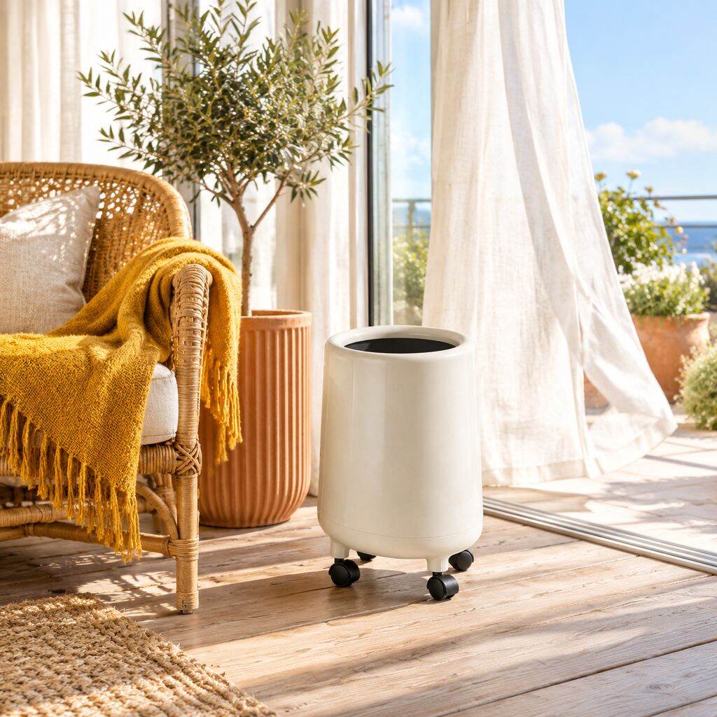 Large-Capacity Mobile Trash Can for Home Living Rooms and Bedrooms