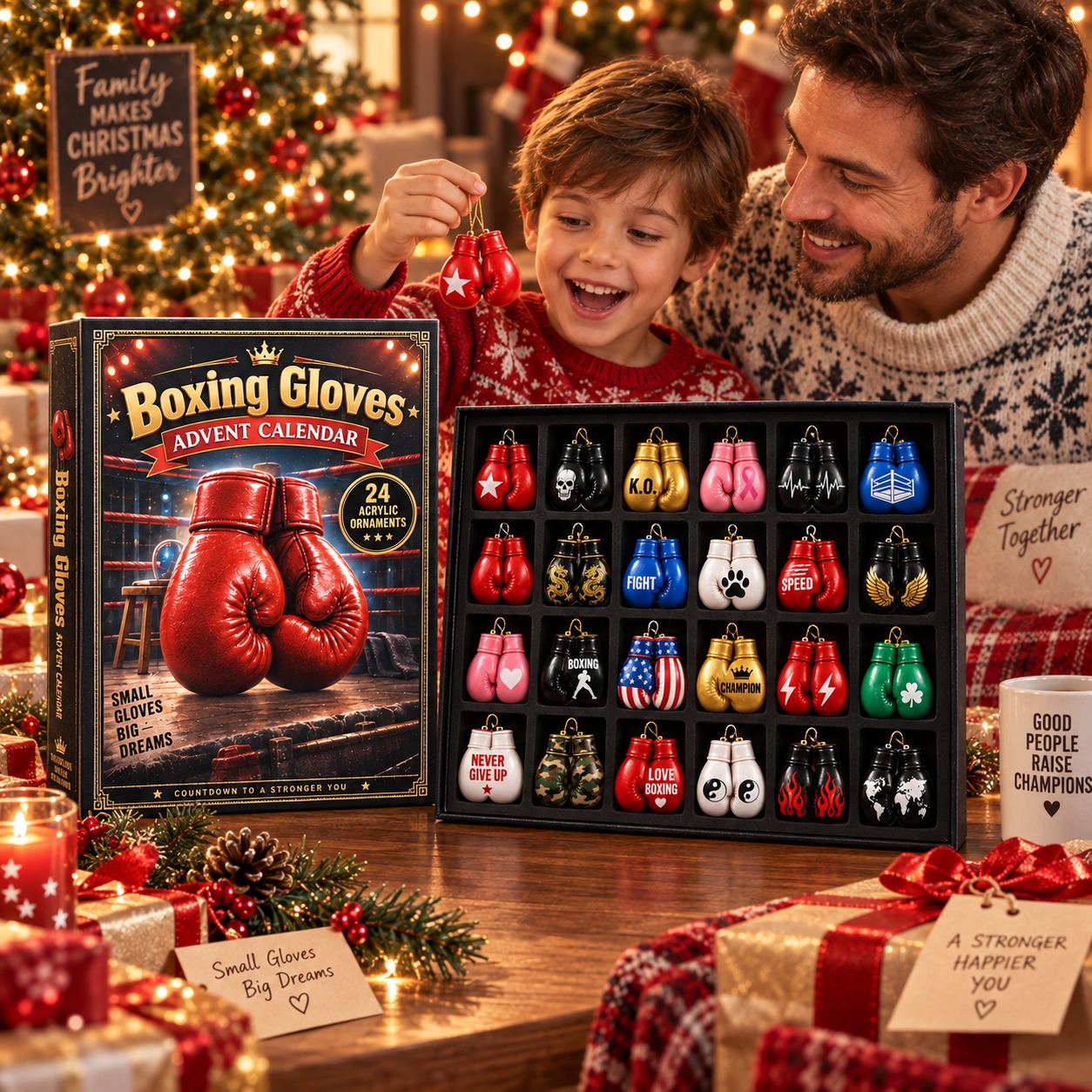🥊 2026 Boxing Gloves Advent Calendar | 24-Day Christmas Countdown 🎁