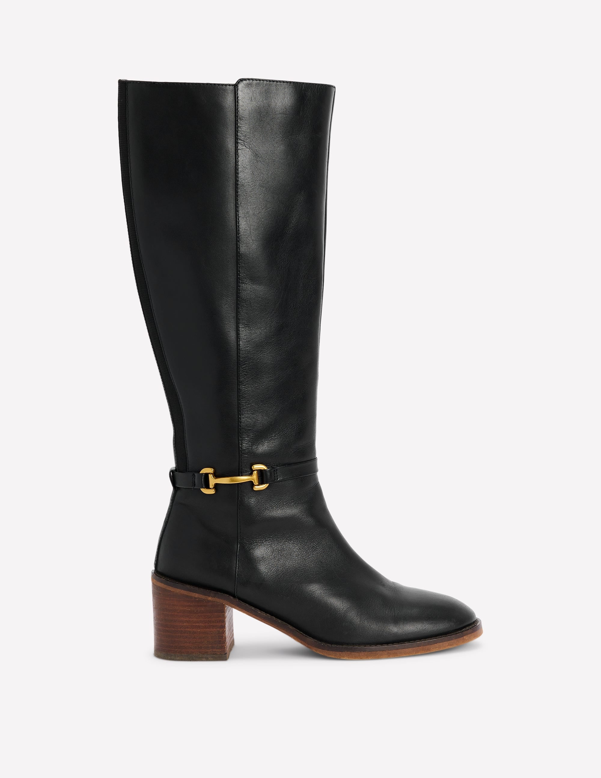Heel Boot-Black