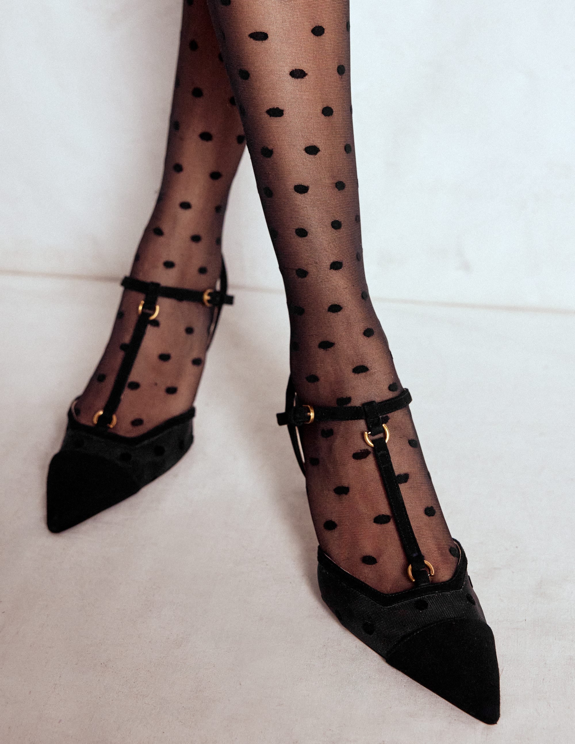 Point Heels-Black