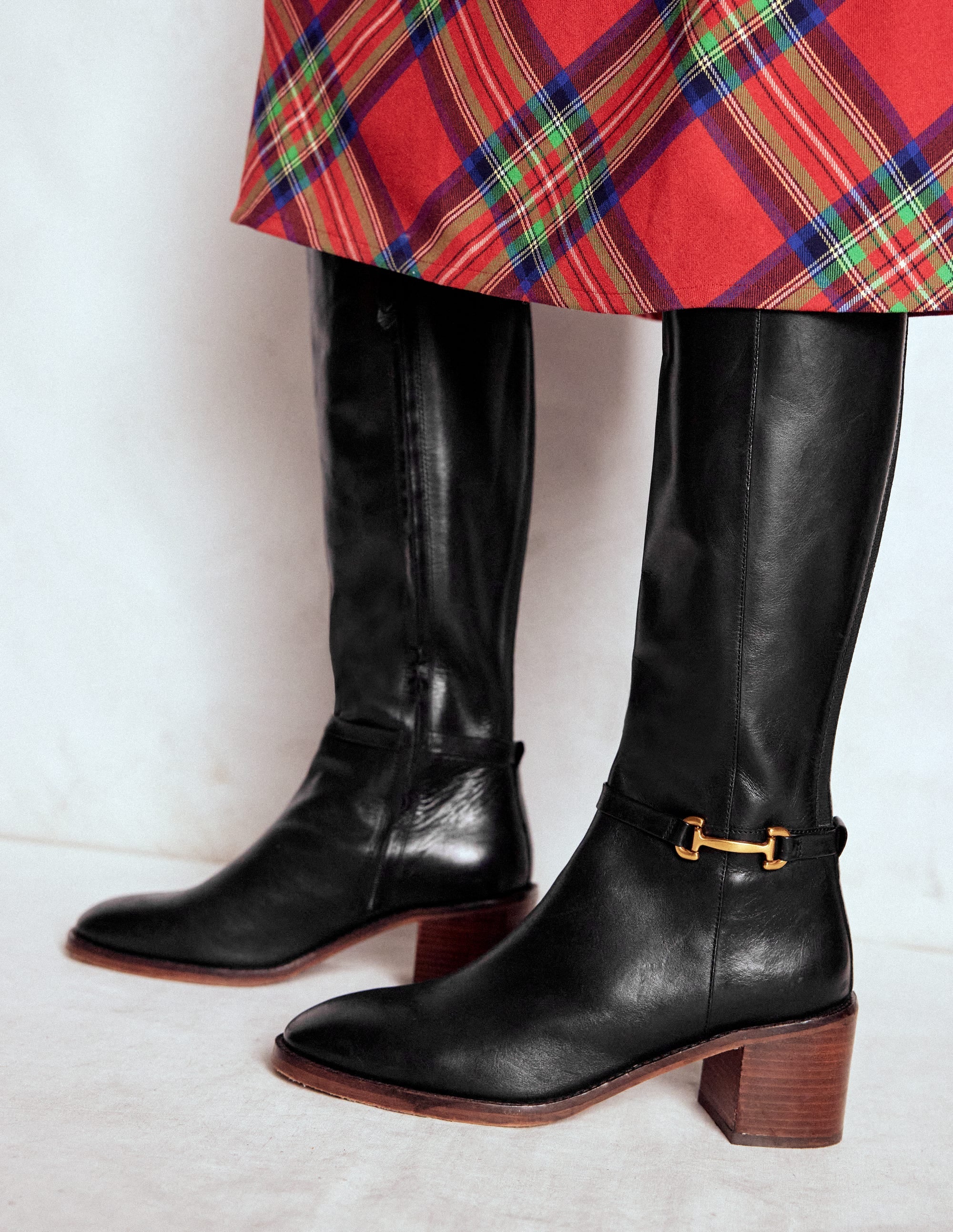 Heel Boot-Black