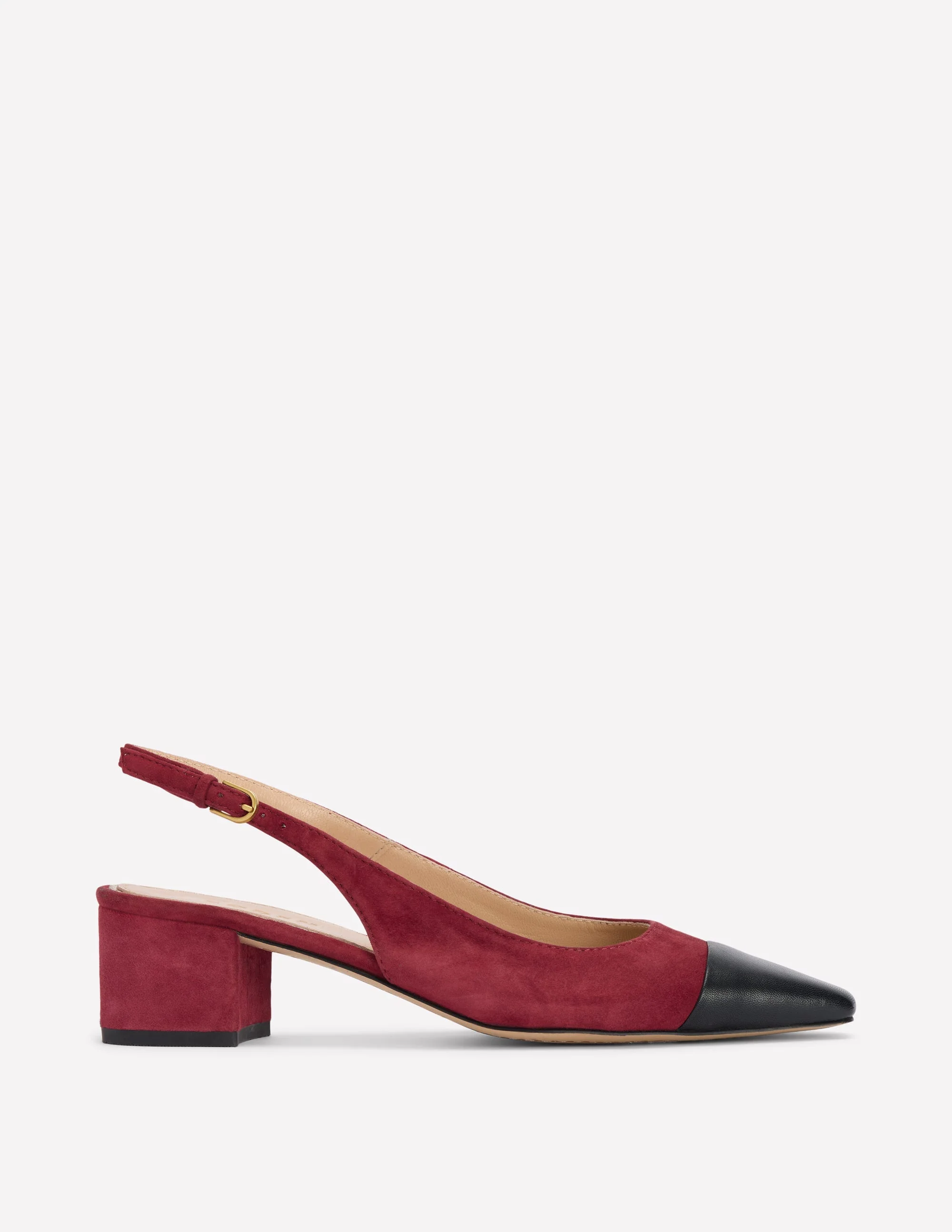 Block Heel Slingbacks