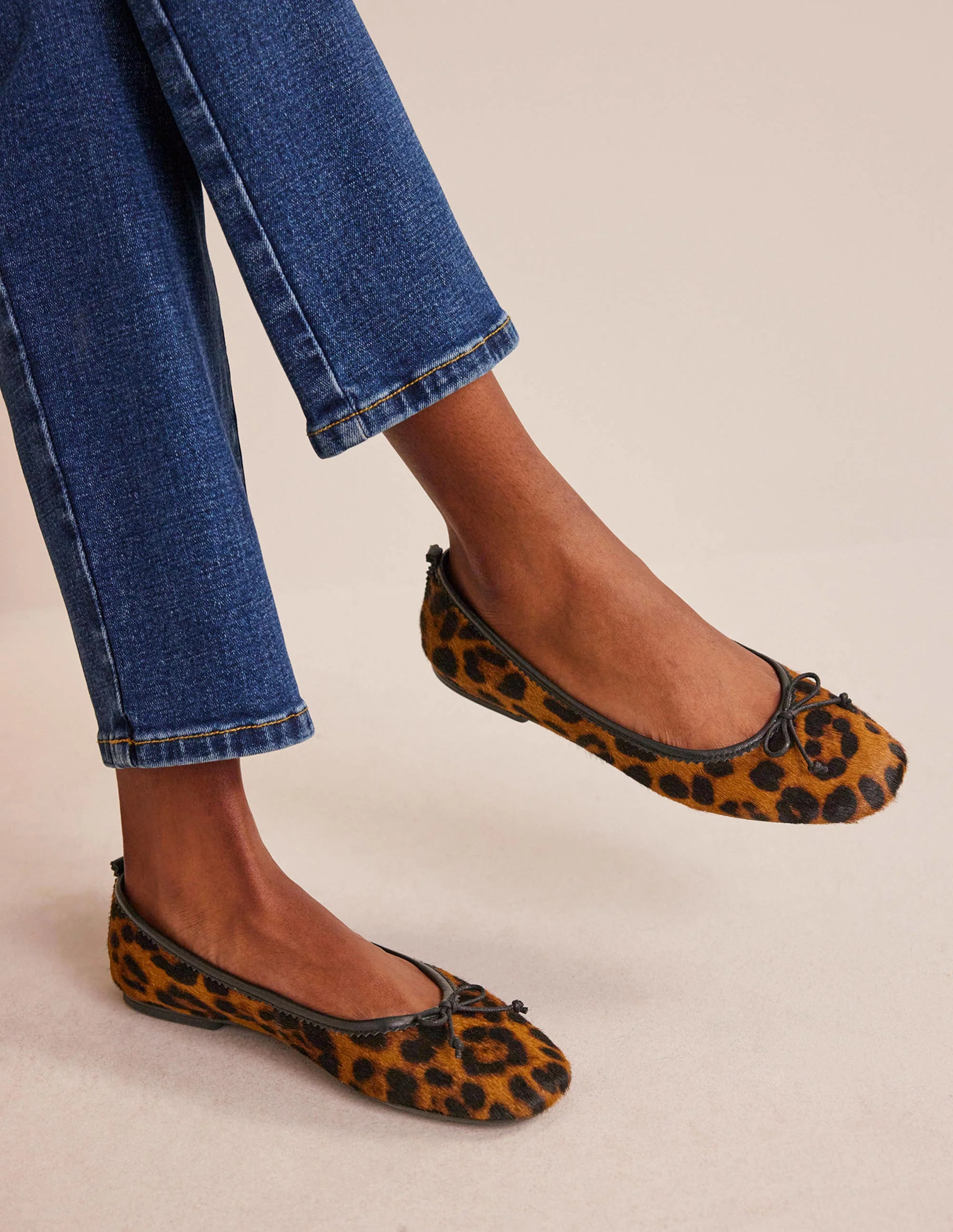 Sole Pumps-Leopard