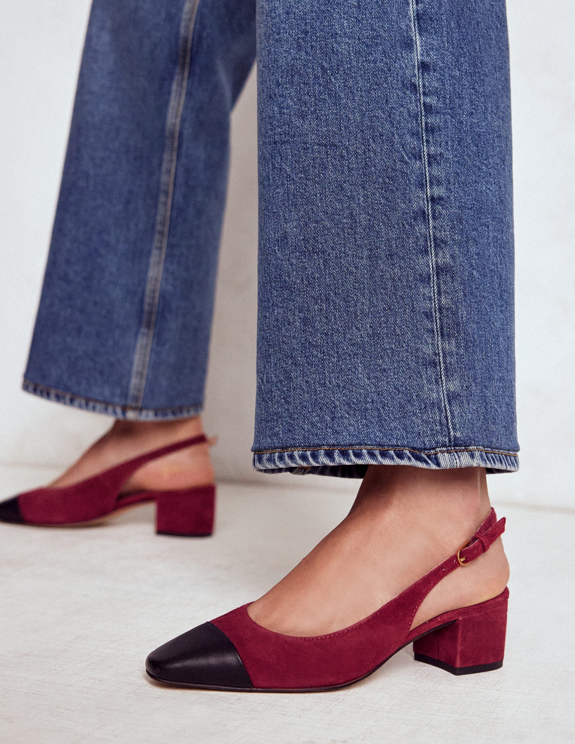 Block Heel Slingbacks