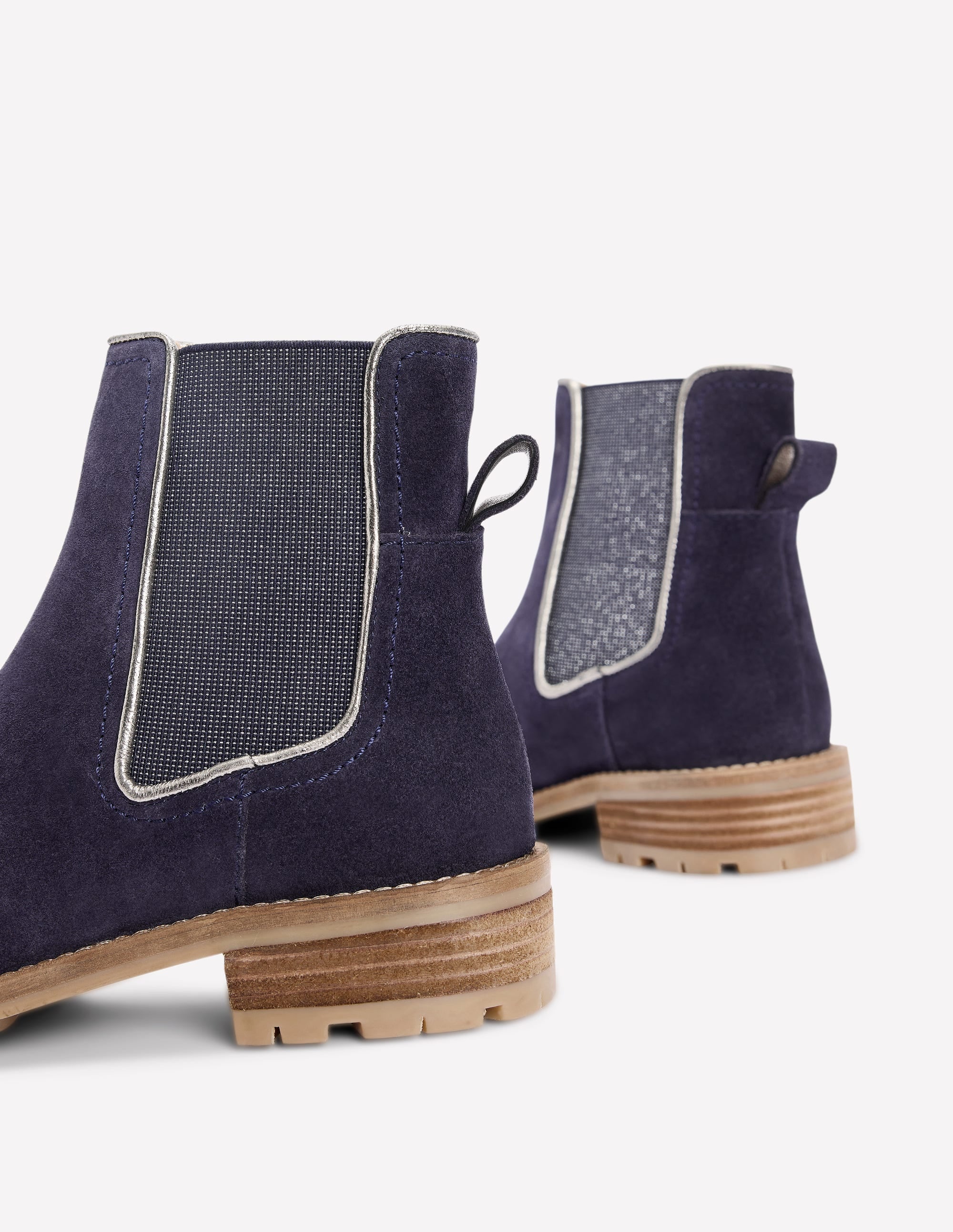 Chelsea Boots-Navy