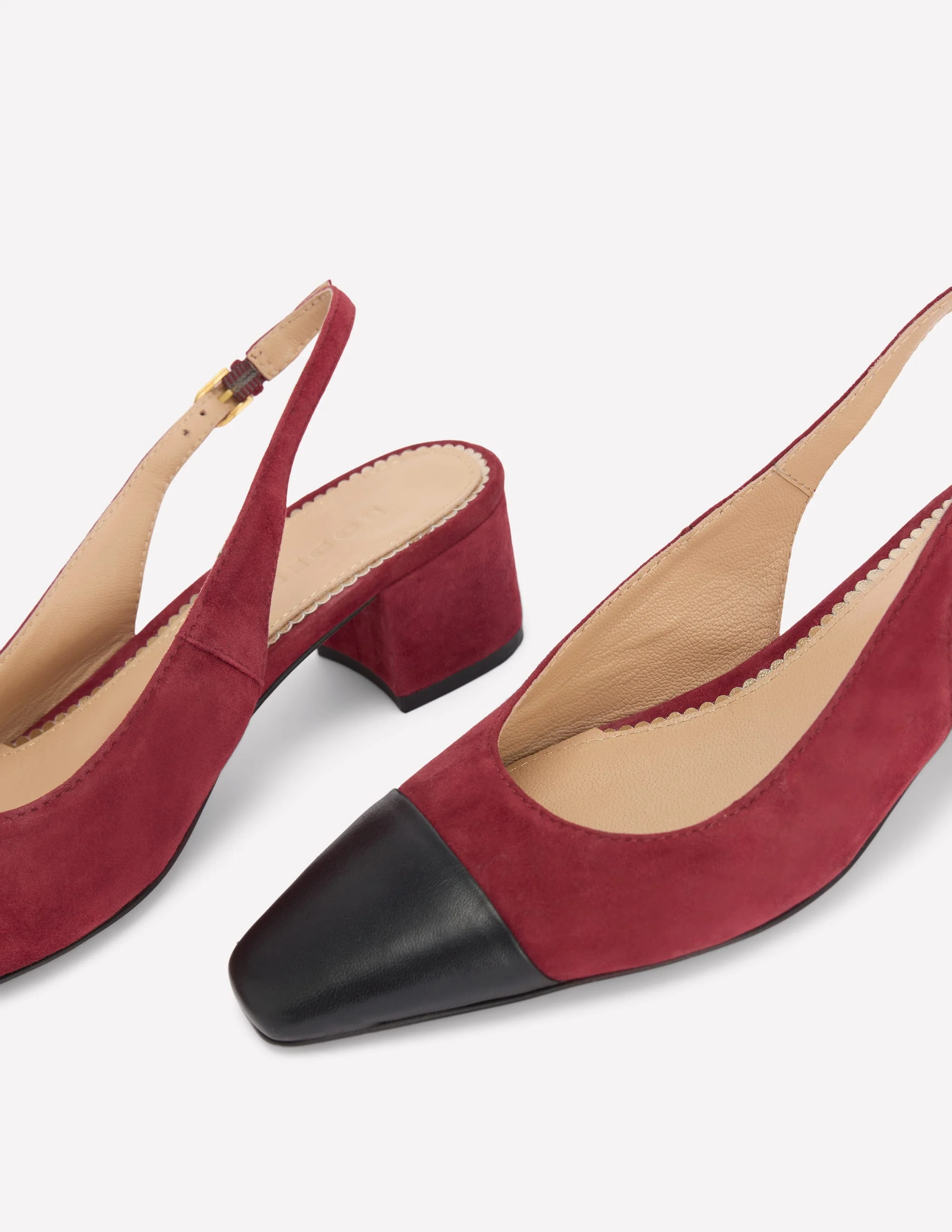 Block Heel Slingbacks