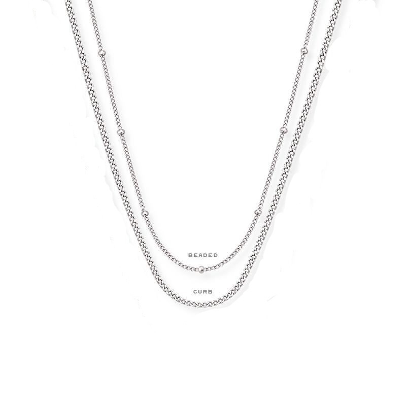 Personalized Initial Western Style Belt Buckle Necklace