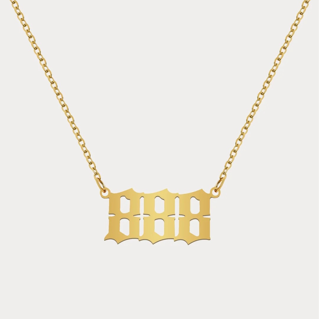 Angel Number Necklace