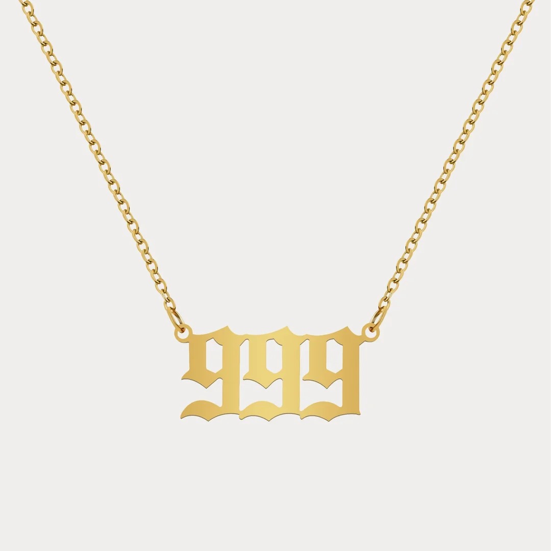 Angel Number Necklace