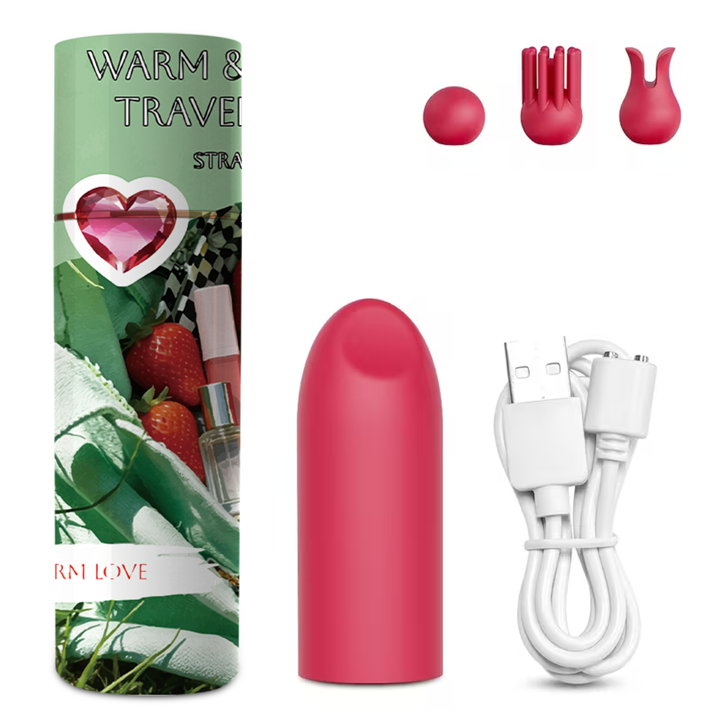 Fruity Kiss Lipstick Vibe - Strawberry Edition