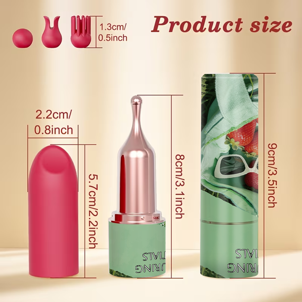 Fruity Kiss Lipstick Vibe - Strawberry Edition