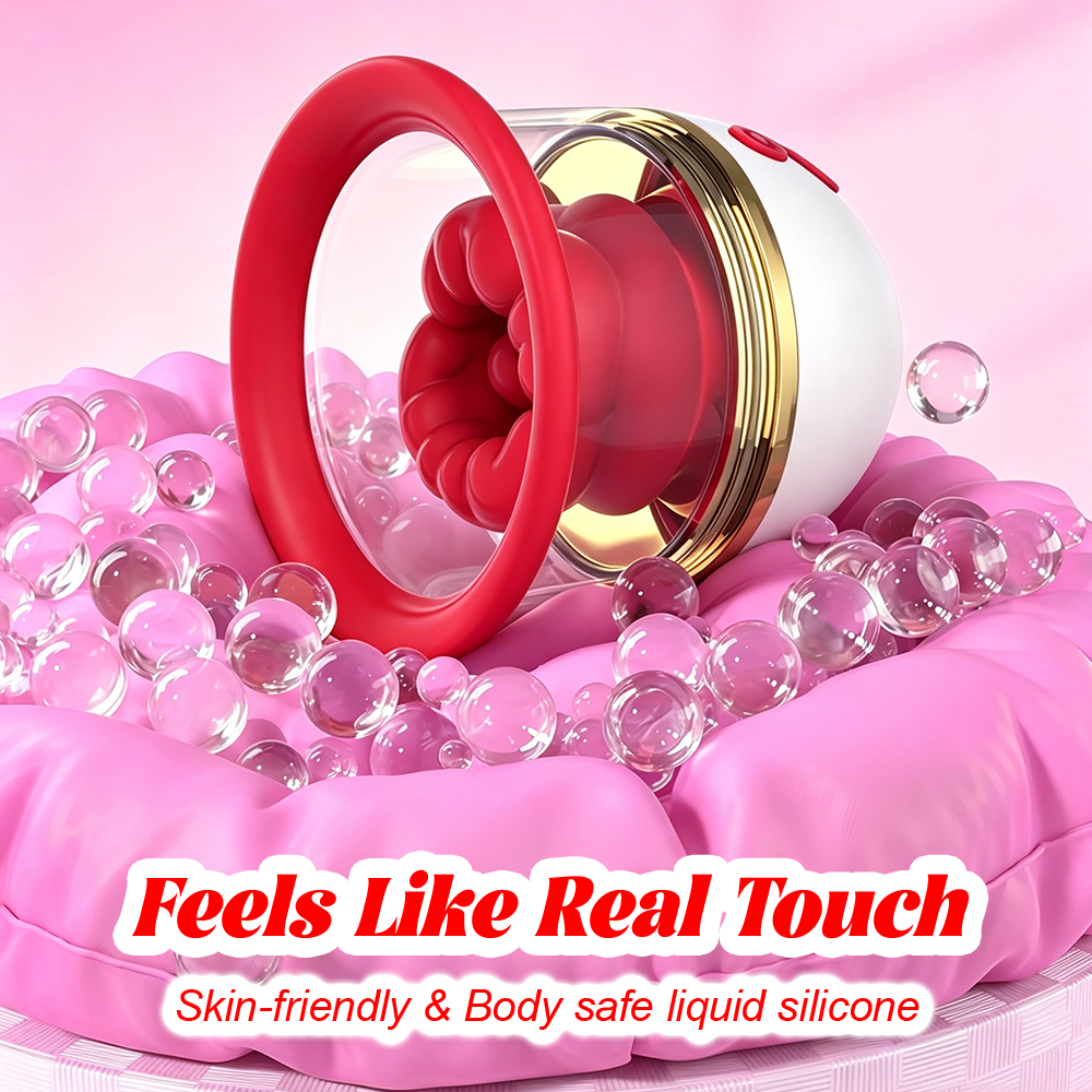 Angel Kiss Silicone Chest Massager