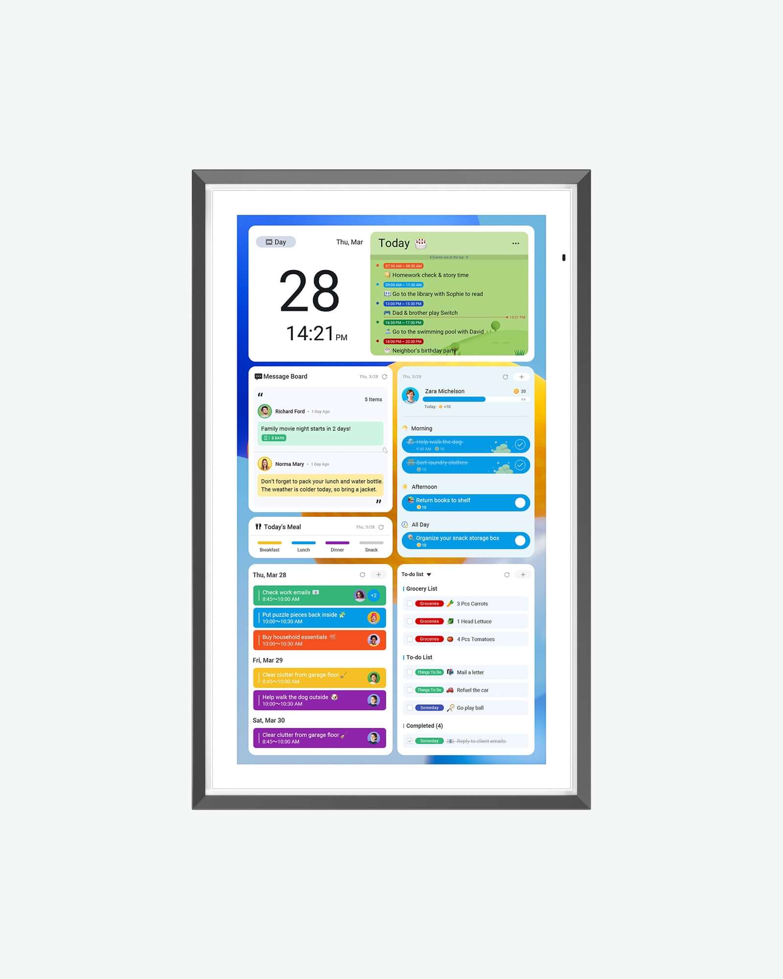 Apolosign 21.5" Digital Calendar