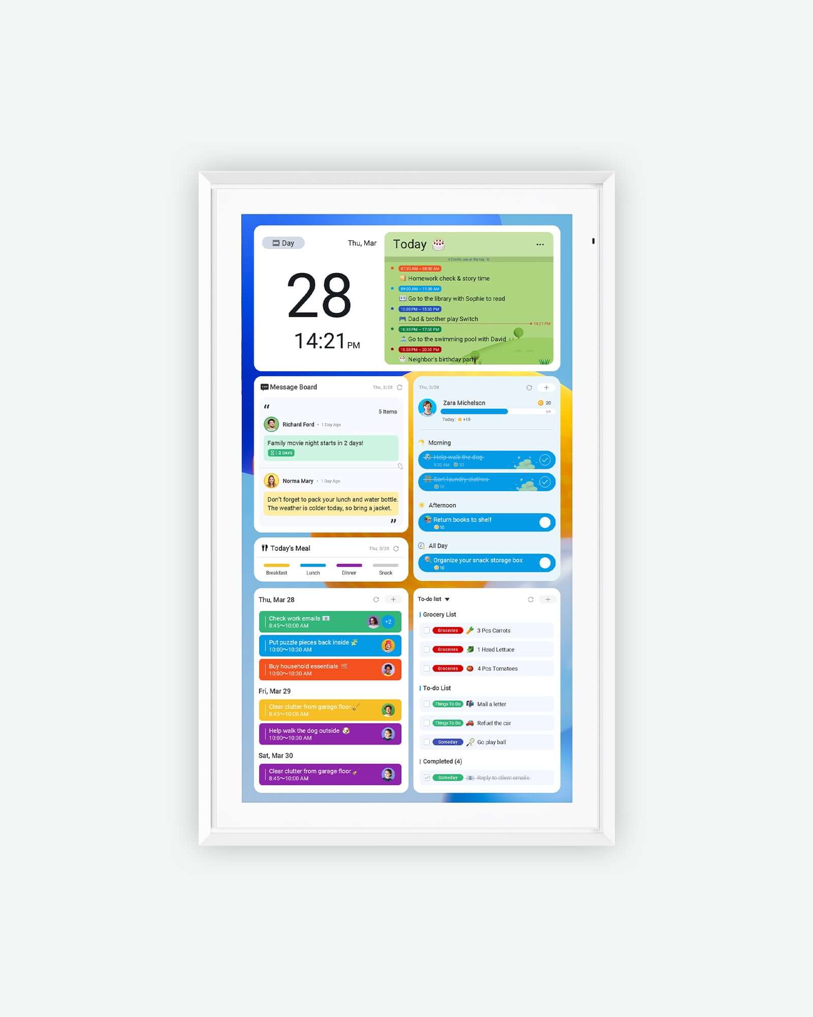 Apolosign 21.5" Digital Calendar