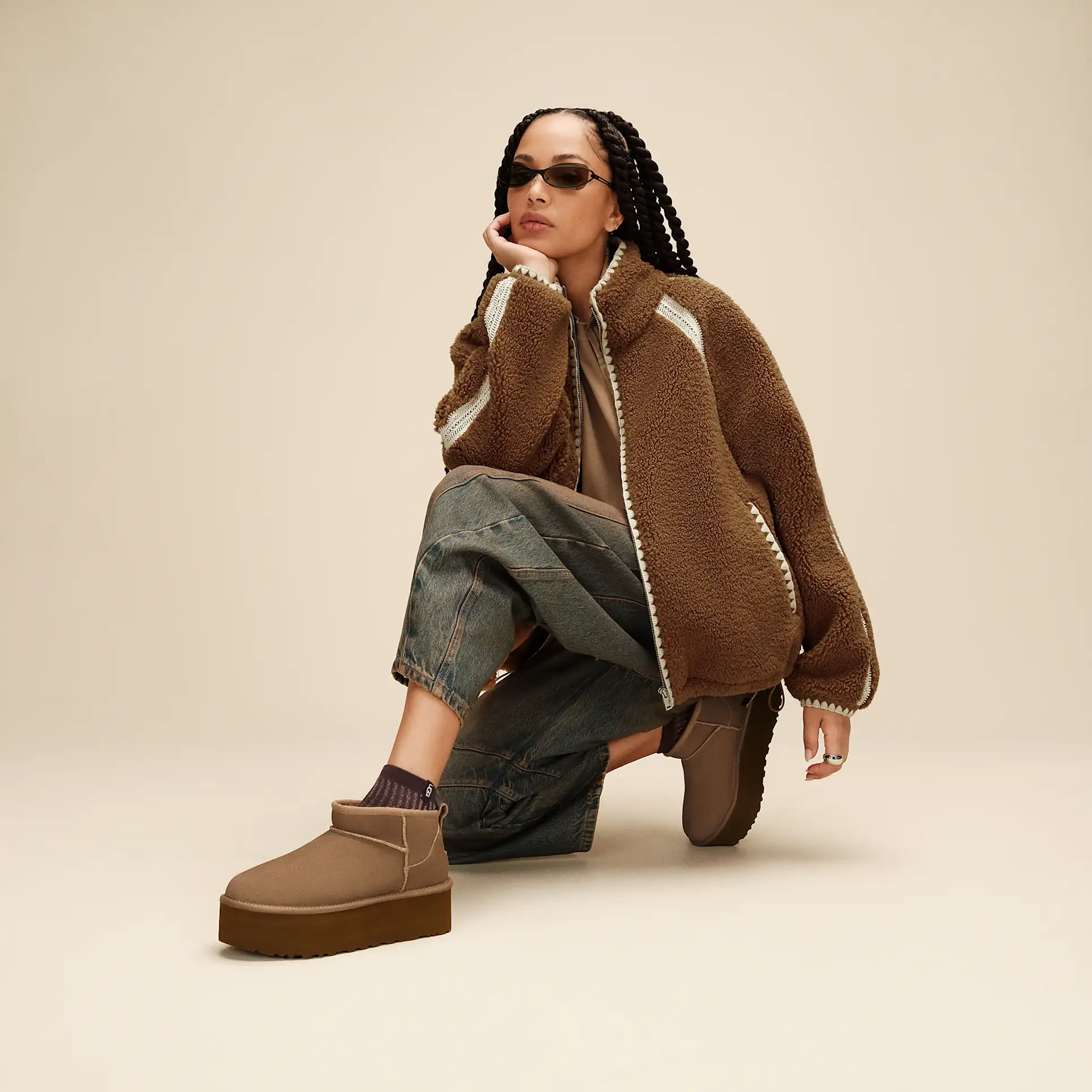 Botte Classic Ultra Mini À Plateforme