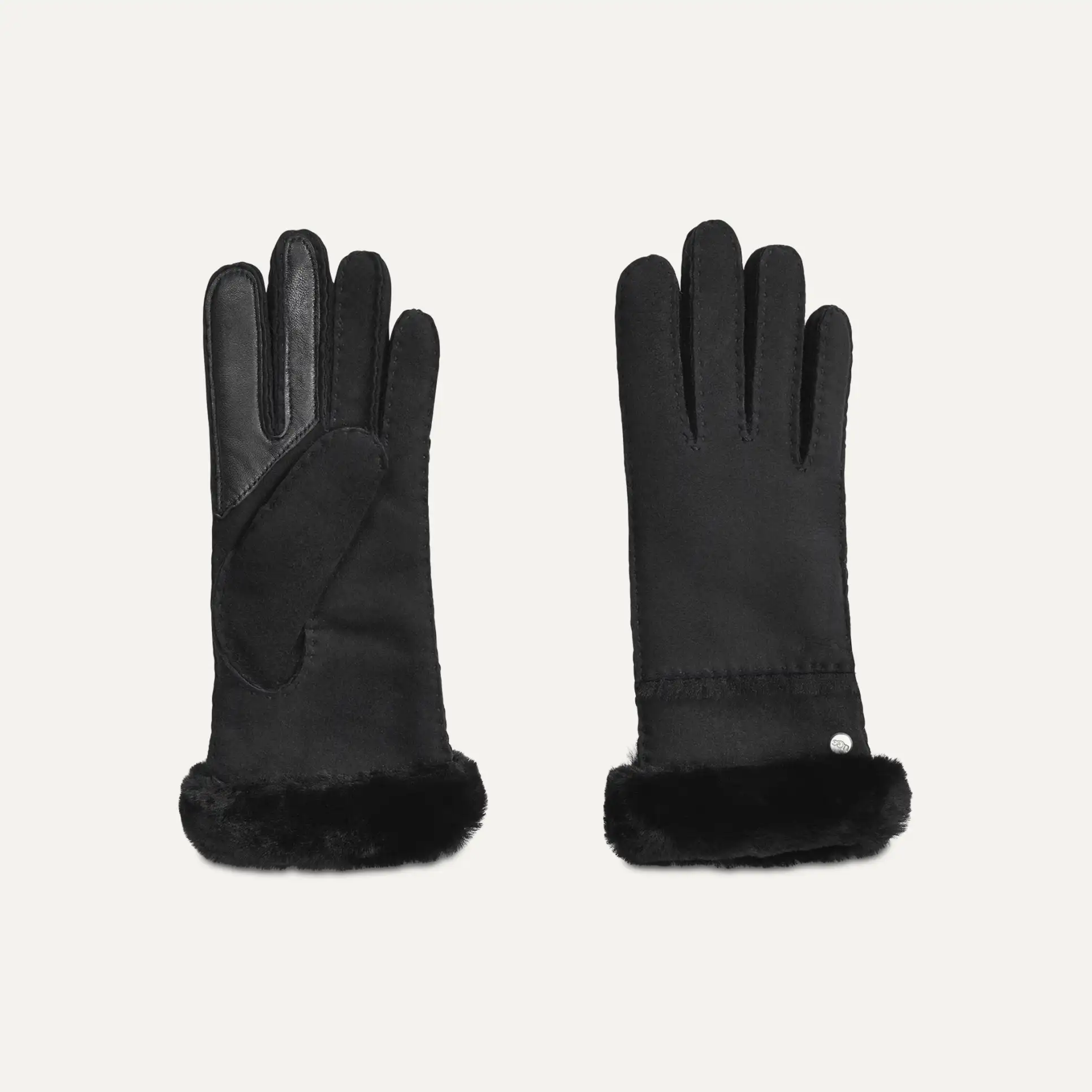 Gant Cousu En Peau De Mouton