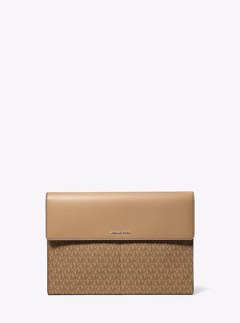 Pochette pour ordinateur portable Jet Set à logo Signature